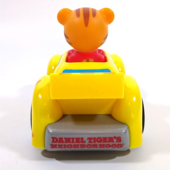 Daniel Tiger's Neighborhood Pull Back And Go Toy Vehicle Car 2017 Mr Fred Rogers - Picture 3 of 6